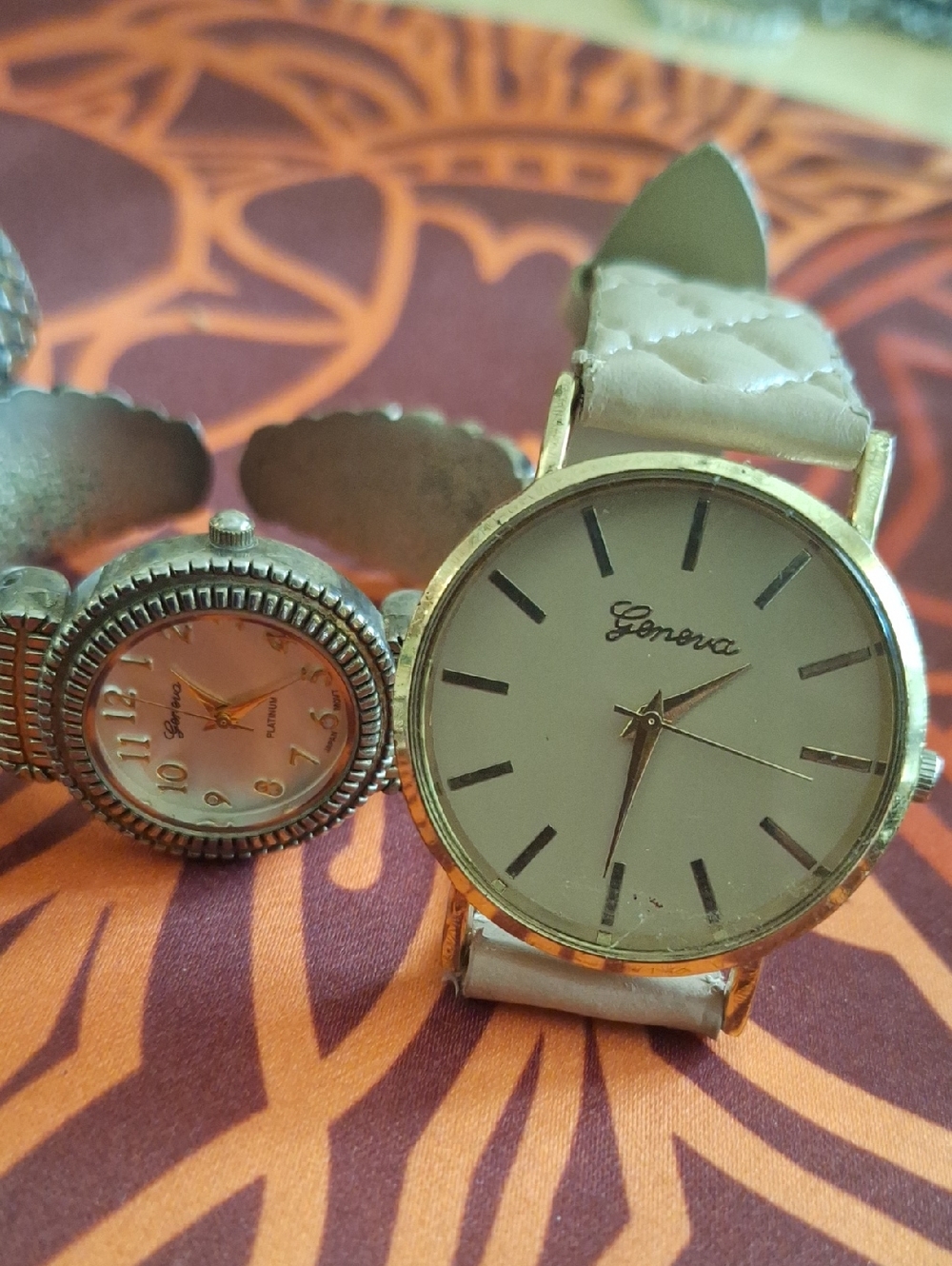 Geneva Watches Lot of Women's Vintage Style Watches - Gold & Rose Gold Tones